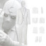Moon Knight Costume - All White Tuxedo Suit Moon Mask Set Moon Knight Cosplay
