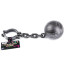 Ankle Shackles Ball and Chain Cosplay Prop