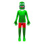 Kids Roblox Rainbow Friend Green Muscle Costume - Bodysuit Mask Rainbow Friends Green Cosplay