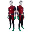 Teen Titans Robin Costume - Bodysuit Cape Mask Set Robin Cosplay