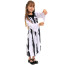 Girls Skeleton Costume - Black and White Dress Skeleton Cosplay