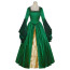 Tudor Period Queen Costume - Green Dress Tudor Queen Cosplay