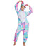 Kids Rainbow Galaxy Unicorn Costume - Onesie Jumpsuit Rainbow Galaxy Unicorn Cosplay
