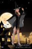 Halloween Masquerade Ball Sexy Witch Black Dress Costume