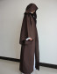 Obi Wan Kenobi Jedi Robe Brown
