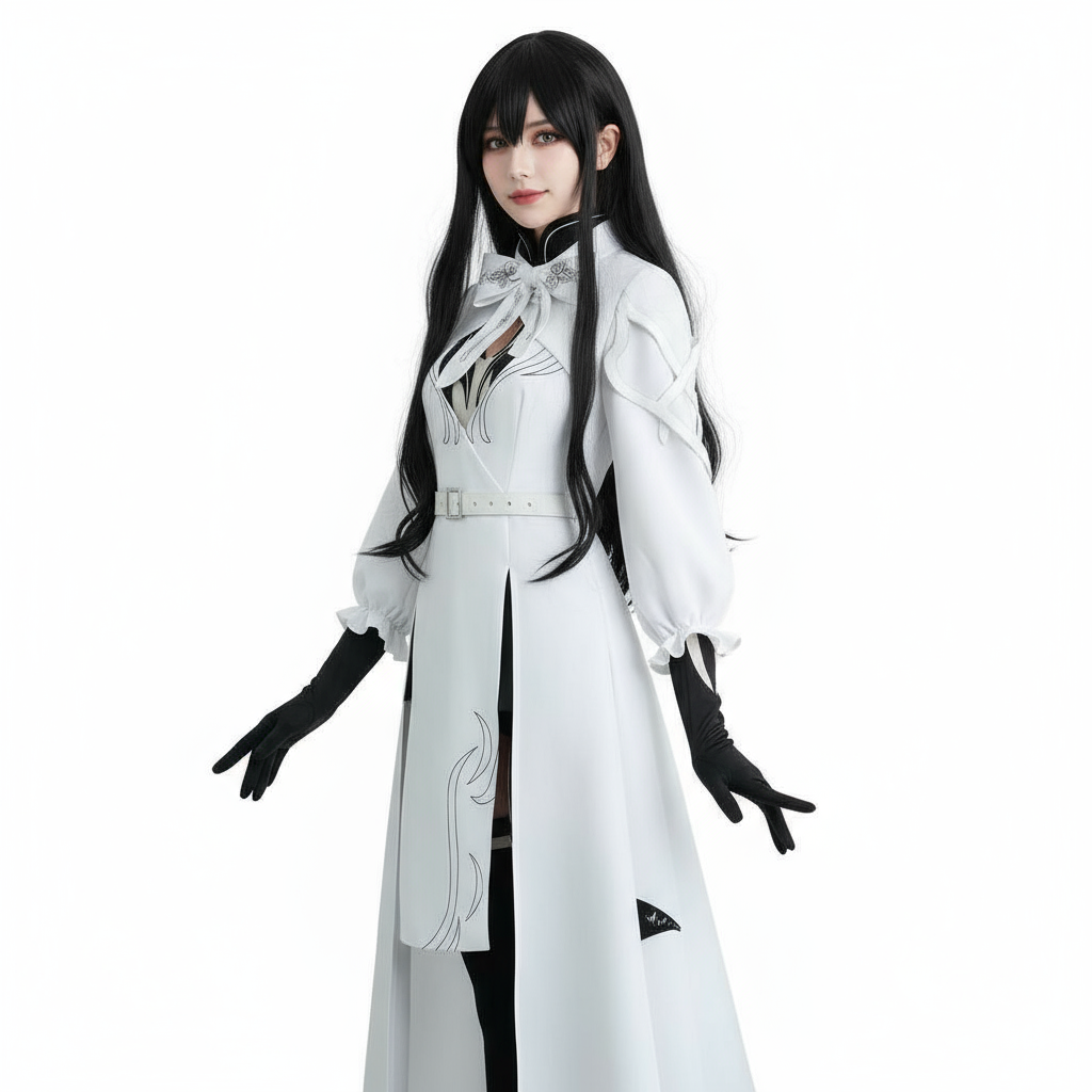 Honkai Star Rail Constance Costume - White Dress Constance Cosplay