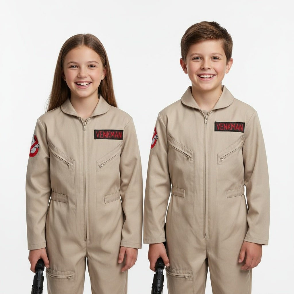 Kids Ghostbusters Venkman Costume - Overall Ghostbusters Cosplay