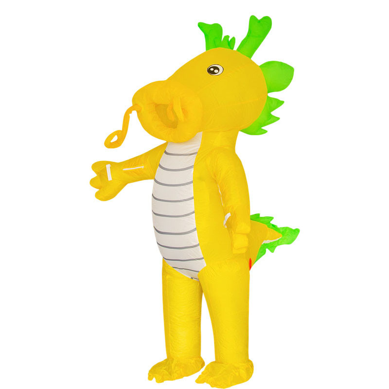 Yellow Dragon Inflatable Costume - Yellow Dragon Cosplay