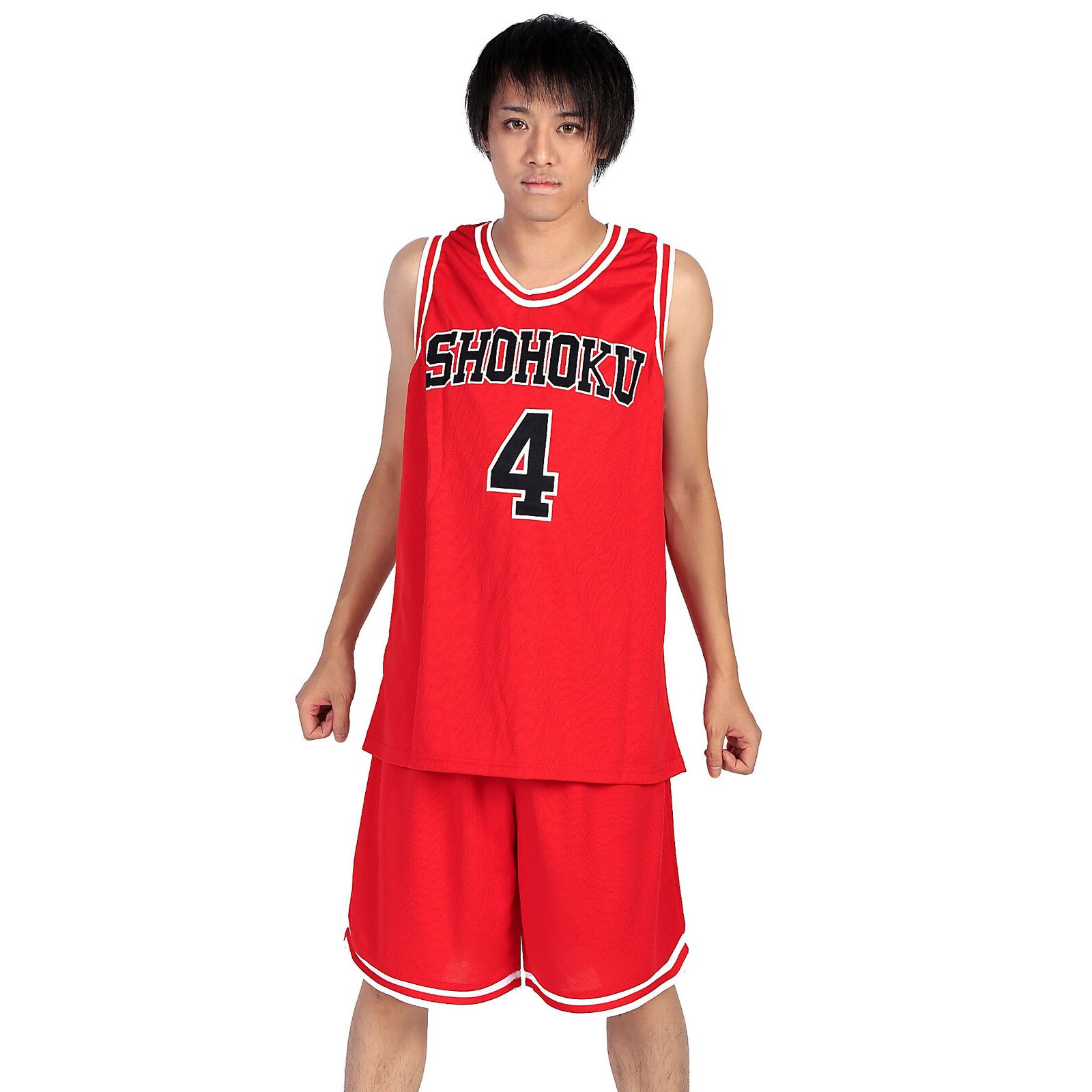 Slam Dunk Akagi Takenori Costume - Akagi Takenori Jersey Set Cosplay