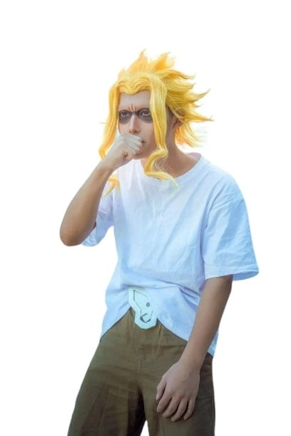 My Hero Academia All Might Wig - All Might Cosplay Costume Wig Prop