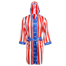 Rocky Balboa USA Boxer Cosplay Costume