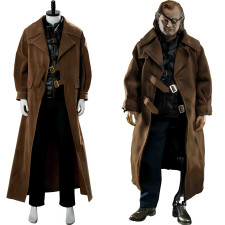 Harry Potter Alastor Moody Costume - Brown Trench Coat Alaster Moody Cosplay