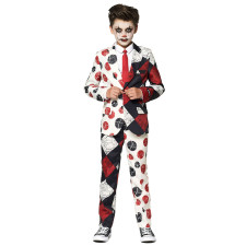 Suitmeister Costume - Boys Halloween Clown Vintage Suit Cosplay