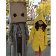 Coraline Kids Costume - Yellow Raincoat Coraline Cosplay