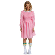 Stranger Things Eleven Costume - Pink Dress Eleven Cosplay