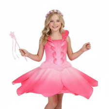 Barbie Fairytopia Elina Costume - Pink Dress Elina Cosplay