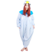 Pokemon Piplup Costume - Onesie Jumpsuit Piplup Cosplay