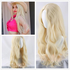 Barbie Movie 2023 Cowgirl Wig - Margot Robbie Barbie Cowgirl Costume Wig Prop