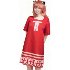 Spy × Family Anya Forger Costume - Red White Dress Set Anya Forger Cosplay