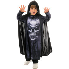 Boys Grim Reaper Costume - Robe Hood Set Grim Reaper Cosplay