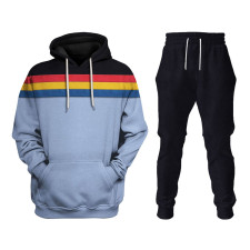 Star Trek Wesley Crusher Costume - Hoodie Sweatpants Wesley Crusher Cosplay