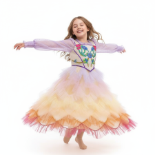 Girls The Hunger Games Ballad of Songbirds and Snakes Lucy Gray Baird Costume - Dress Lucy Gray Cosplay