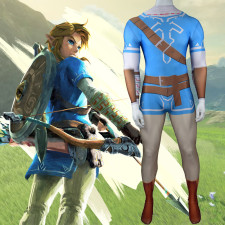 The Legend of Zelda: Breath of the Wild Zelda Champion's Tunic Armor Costume - Bodysuit Zelda Champion's Tunic Armor Cosplay