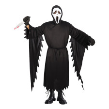 Scream Ghostface Costume - Black Robe Ghostface Cosplay