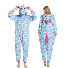 Kids Cloud Unicorn Costume - Onesie Jumpsuit Cloud Unicorn Cosplay