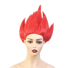 Goku Vegeta Super Saiyan Red From Dragon Ball Super Cosplay Wig