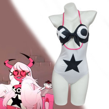 Helluva Boss Verosika Mayday One Piece Bikini Swimsuit Costume - One Piece Swimsuit Verosika Mayday Cosplay