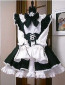 Sexy Maid Womens Cosplay Costume