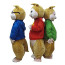 Giant Alvin and the Chipmunks Mascot Costume
