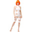 The Fifth Element Leeloo Costume - White Bodysuit Leeloo Cosplay