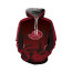 Naruto Shippiden Akatsuki Costume - Red Cloud Hoodie Akatsuki Cosplay