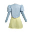 Poor Things Bella Baxter Costume - Blue Jacket Yellow Skirt Set Bella Baxter Cosplay