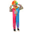 Kids Clown Costume - Rainbow Jumpsuit Clown Cosplay