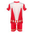 Boys Cosmicrew: Storm Force Flash Costume - Red Shirt Set Flash Cosplay