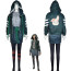 Dead by Daylight Feng Min Bunny Skin Costume - Green Jacket Skirt Set Feng Min Bunny Skin Cosplay