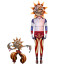 Five Nights at Freddy's Sun Costume - Bodysuit Mask Set Sun Cosplay