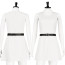 Frieren Beyond Journey's End Frieren Costume - White Dress Cape Set Frieren Cosplay