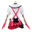 Love Live Superstar Honoka Kosaka Costume - Red White Shirt Skirt Full Set Honoka Kosaka Cosplay