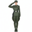 Star Wars Imperial Officer Costume - Green Jacket Pants Accessories Set Imperial Officer Cosplay