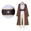 Star Wars The Acolyte Indara Costume - Brown White Jedi Outfit Indara Cosplay