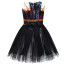 Girls K-Pop Demon Hunters Zoey Costume - Black Gold Tutu Dress Stage Outfit Zoey Cosplay