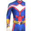 My Hero Academia All Might Toshinori Yagi Golden Age Costume - Blue Red Bodysuit All Might Cosplay