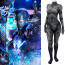 Female Blue Beetle Costume - Undersuit Female Blue Beetle Cosplay