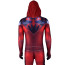Spider-Man Scarlet Spider II Kaine Parker Costume - Metallic Bodysuit Scarlet Spider Kaine Parker Cosplay