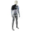 Marvel Rivals Mister Fantastic Future Foundation Costume - Black & White Bodysuit Mr Fantastic Cosplay