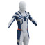Your Friendly Neighborhood Spider-Man The Oscorp Suit Costume - White Bue Bodysuit Mask Spider Man Cosplay